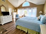 Beechwoods master bedroom with king bed